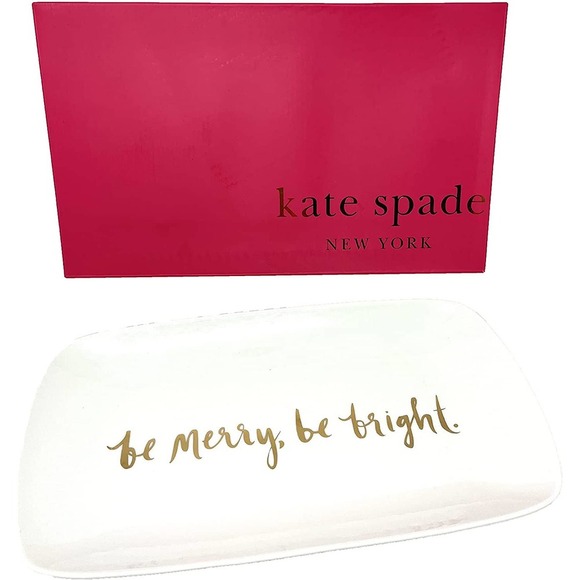 Kate Spade New York Arbor Village Holiday Christmas Be Merry Hors D'Oeuv… - Picture 4 of 4
